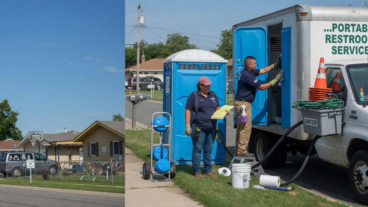 Portable Toilet Rental in Glenville, PA near me
